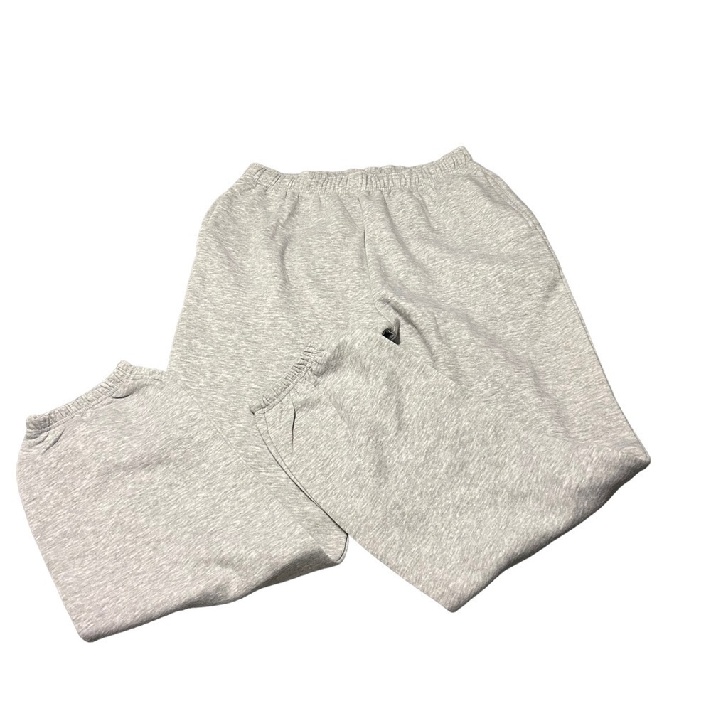Fan Cloth Classic Cuffed Sweatpants Heather Gray Size XL NWOT - Picture 4 of 10